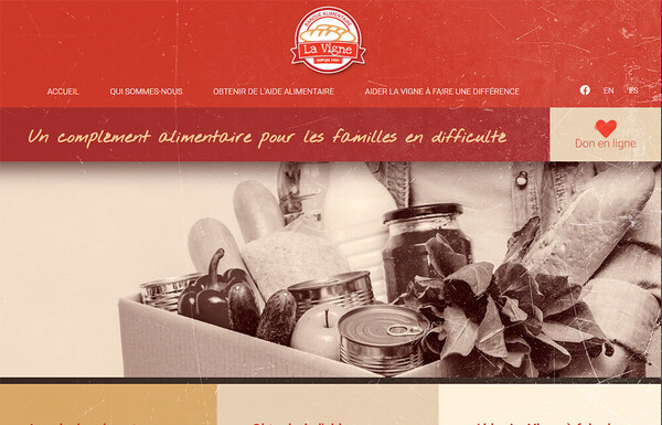 Banque alimentaire La Vigne