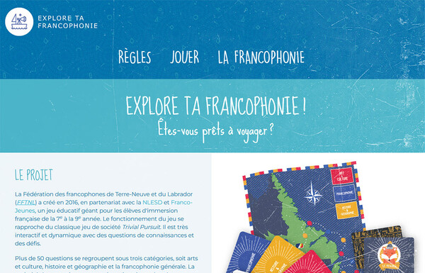 Explore ta francophonie
